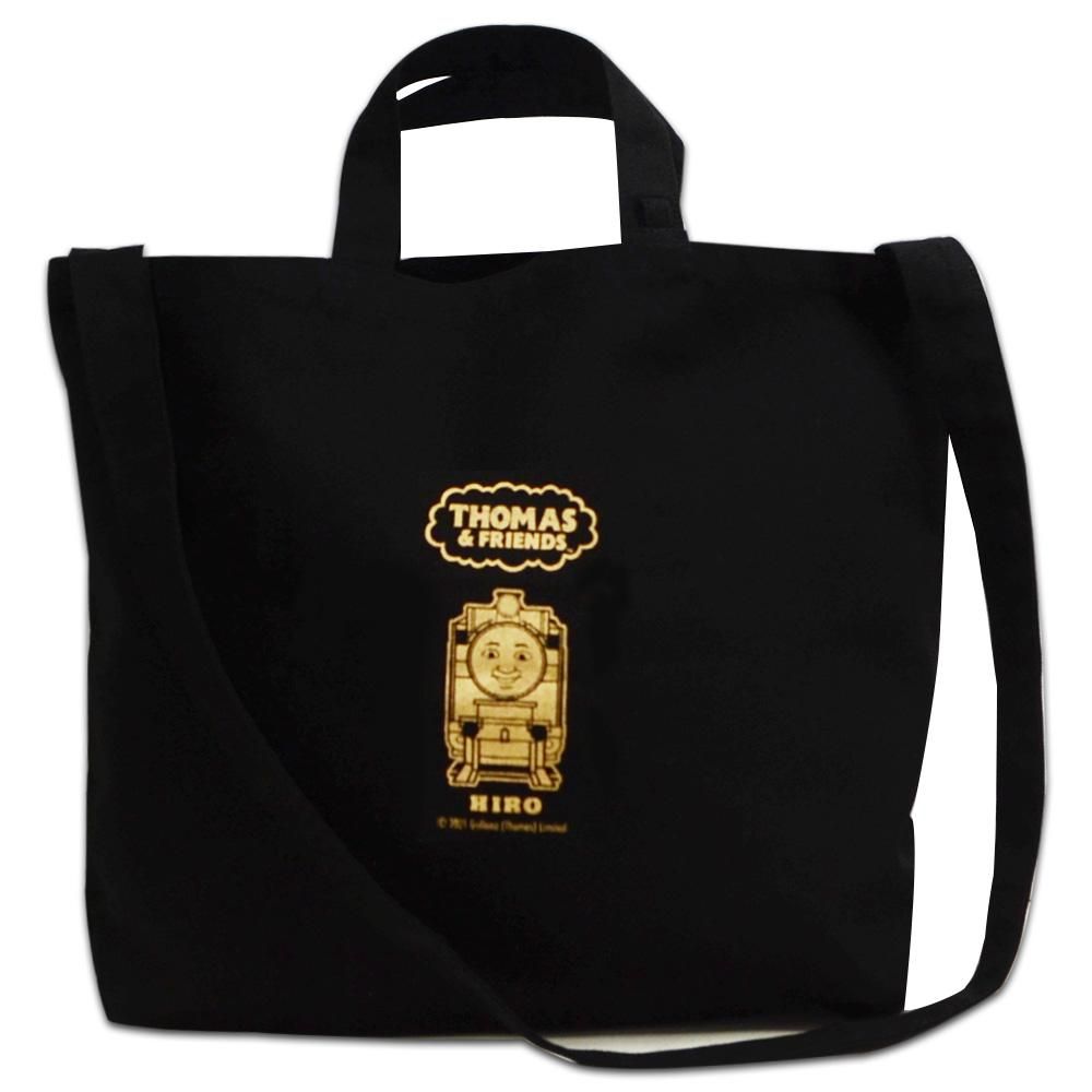 公式ストア限定】キャンバスショルダートート（ブラック）ヒロ