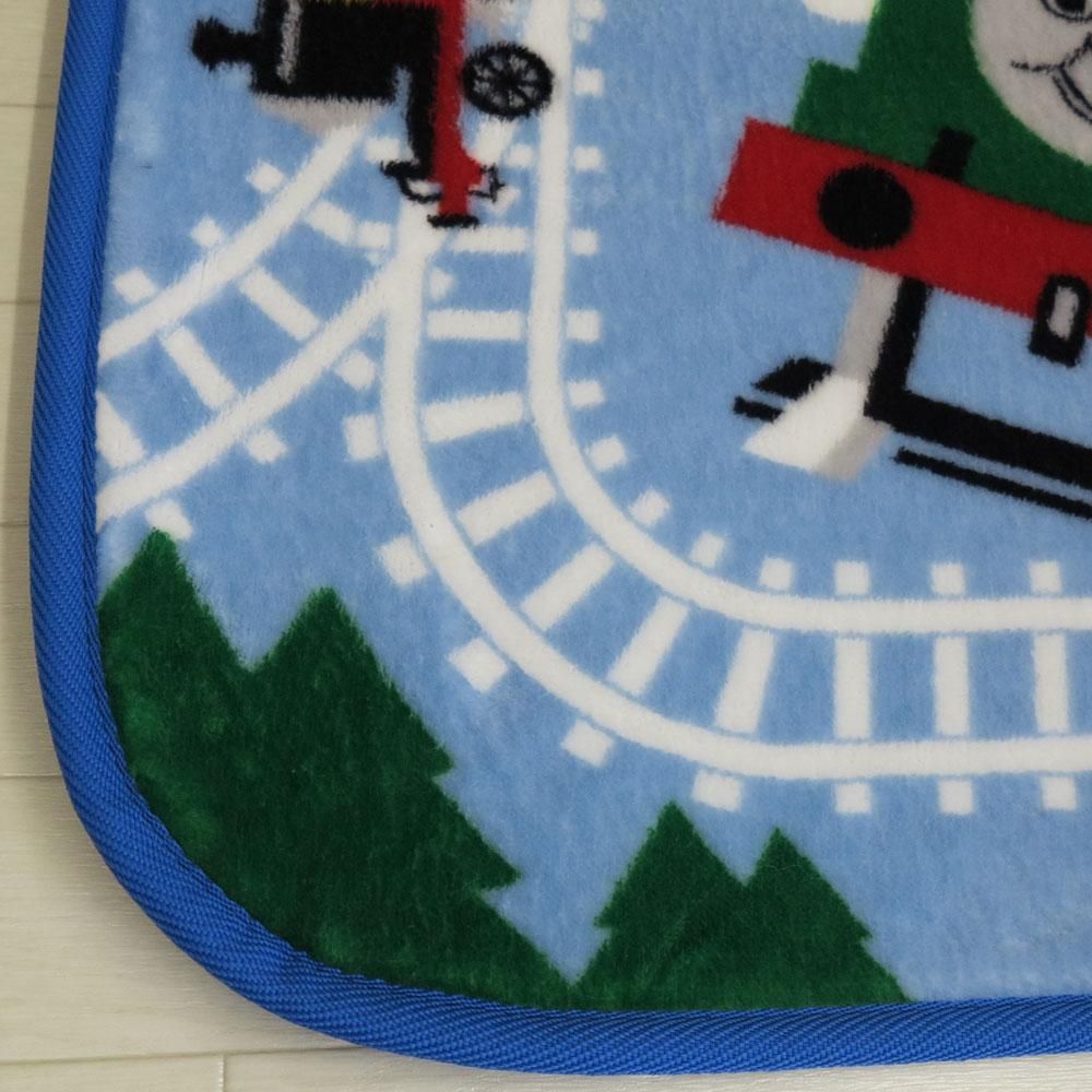 【在庫限り】きかんしゃトーマス/あそべるラグ (90x185cm)