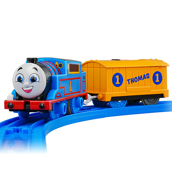 新品 未使用 プラレール おしゃべりトーマス　おしゃべりキャロラインと駅 GOGOトーマス うたっておしゃべり！プラレール (トーマス)