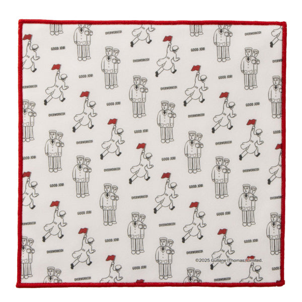 ミニタオル 機関士がいっぱい (OVERWORK SERIES)