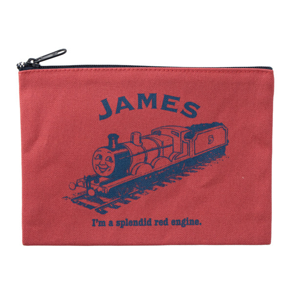 フラットポーチ ジェームス&ハロルド