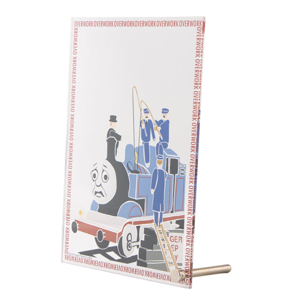 アクリルメモボード トーマスとさかなつり (OVERWORK SERIES)