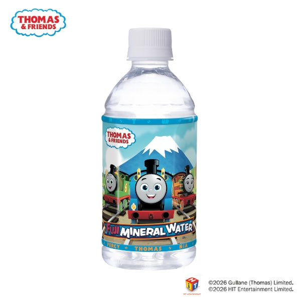 富士ミネラルウォーター きかんしゃトーマスとなかまたち 350ml PETボトル24本入