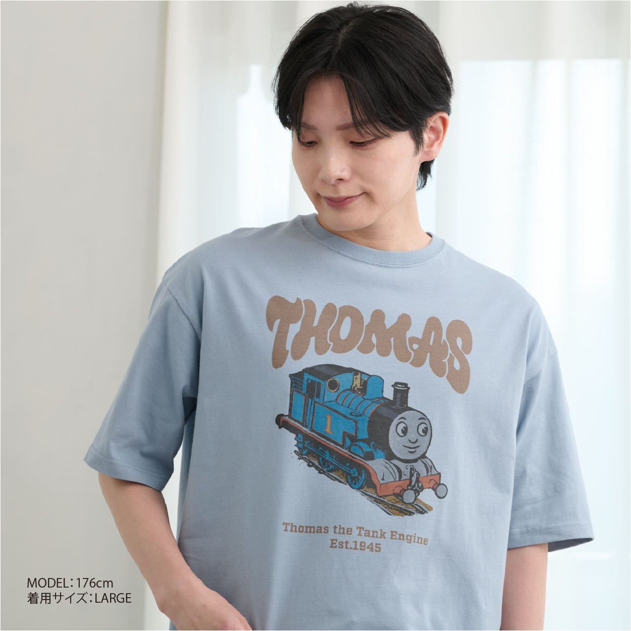 【公式WEBストアオリジナル】ヴィンテージ風Tシャツ (トーマス)
