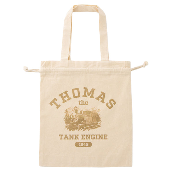 【公式WEBストアオリジナル】巾着トートバッグ(ゴールドラメプリント)