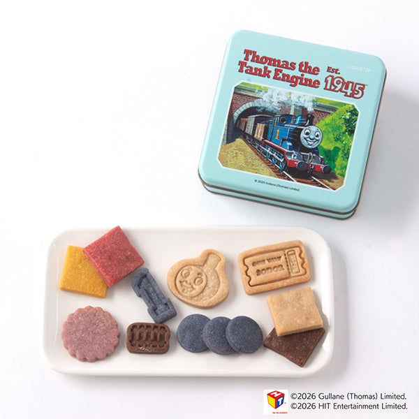 【カード付】『きかんしゃトーマス』クッキー缶