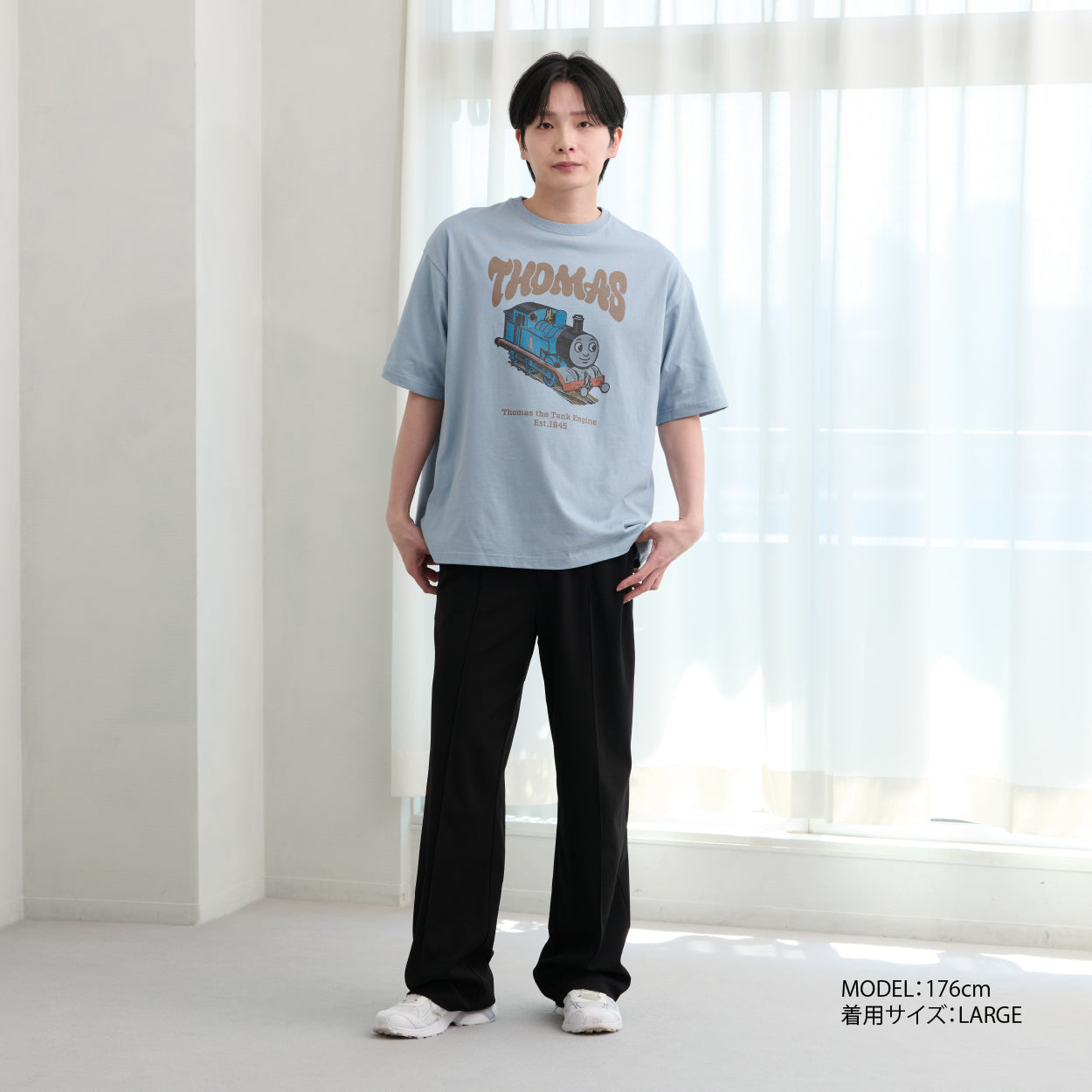 【公式WEBストアオリジナル】ヴィンテージ風Tシャツ (トーマス)
