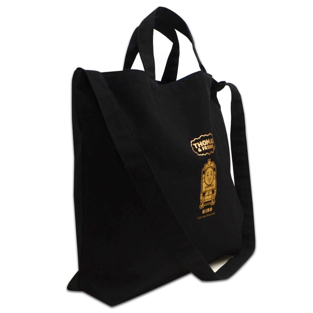 公式ストア限定】キャンバスショルダートート（ブラック）ヒロ
