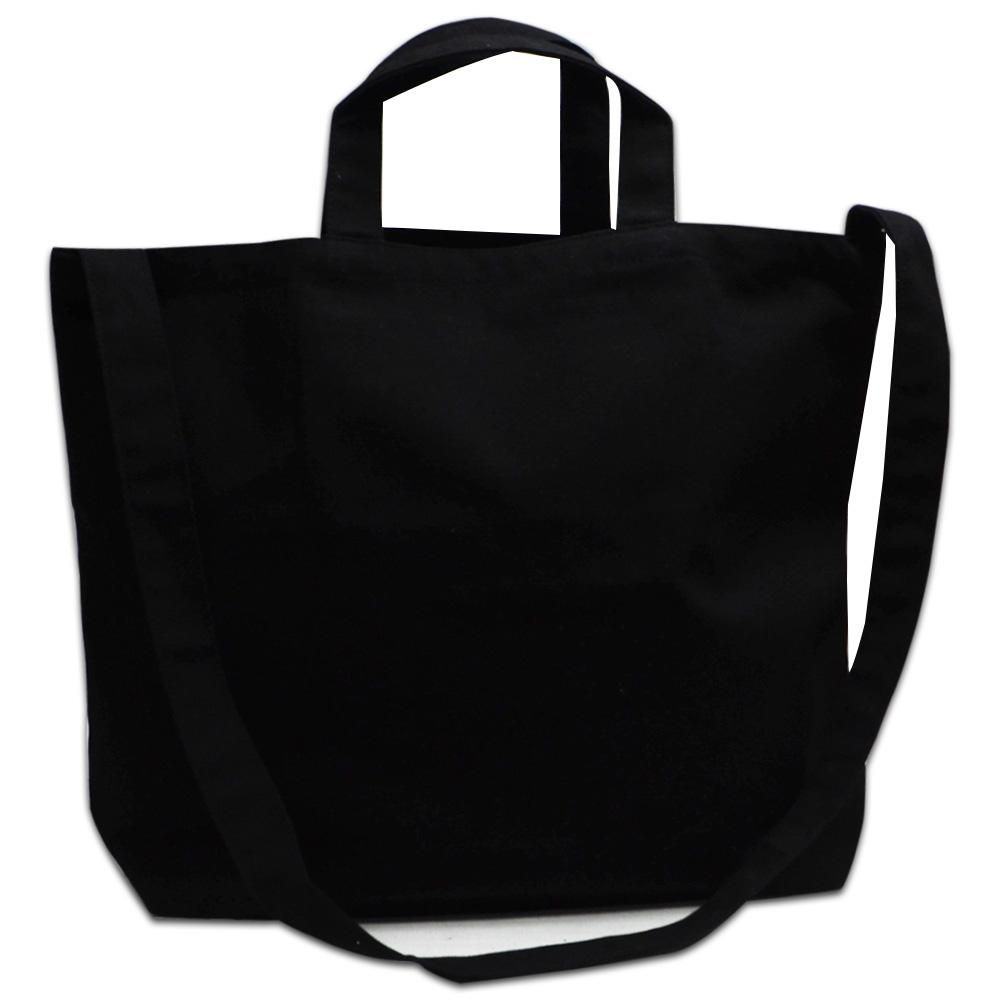 公式ストア限定】キャンバスショルダートート（ブラック）ヒロ