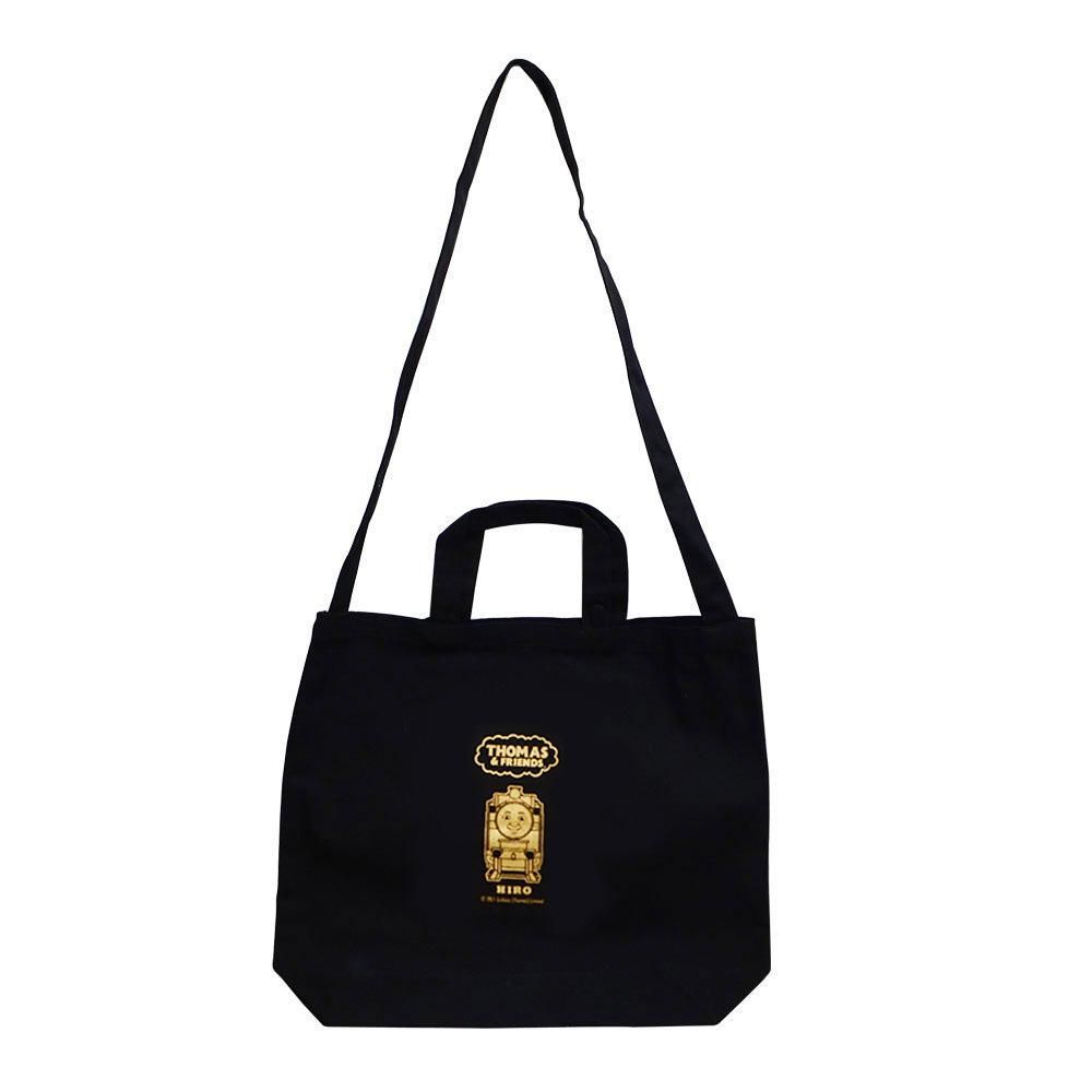 公式ストア限定】キャンバスショルダートート（ブラック）ヒロ