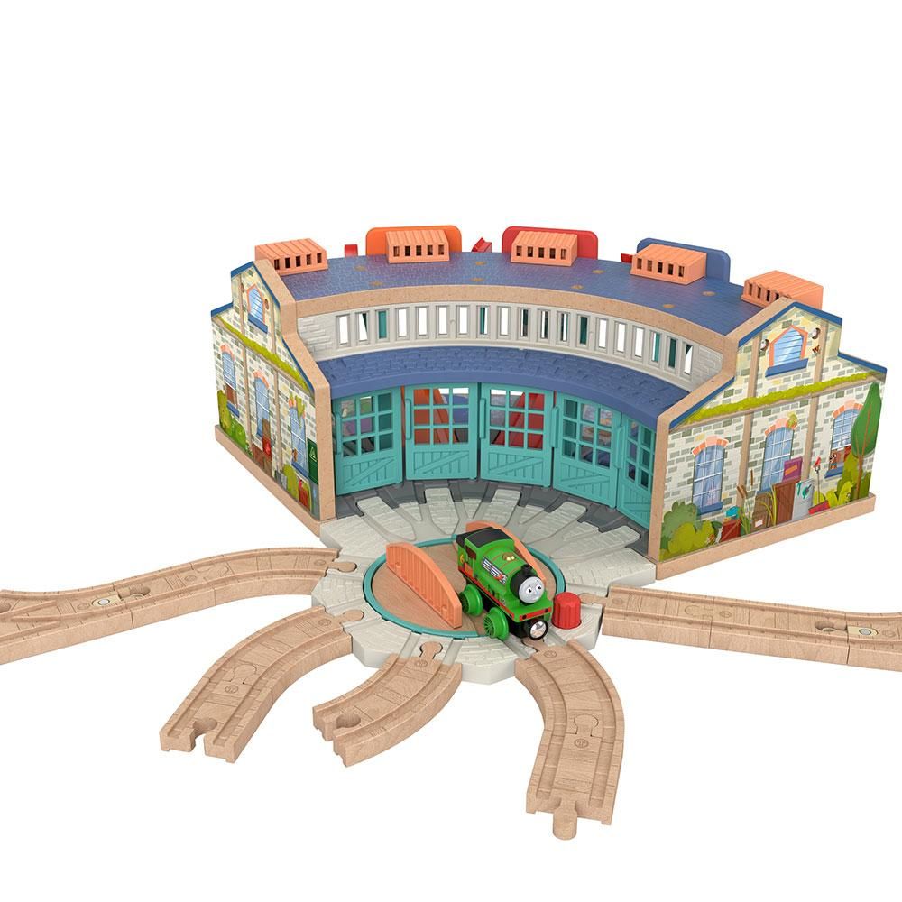 BRIOレール トーマス 情景 きかんしゃトーマス ティドマス機関庫 森の製材所 BRIOレール トーマス 情景 きかんしゃトーマス ティドマス機関庫