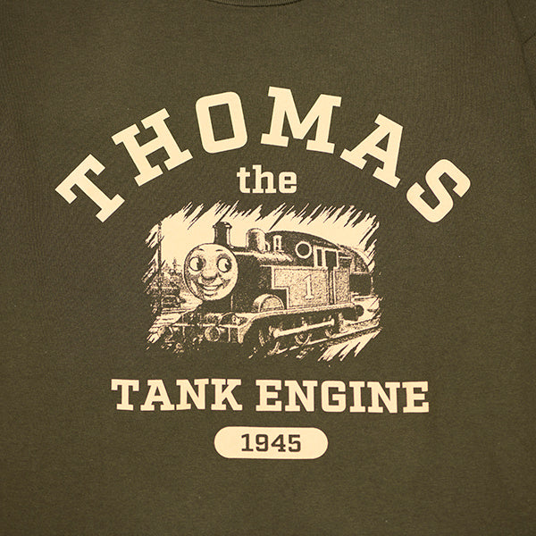 【公式WEBストアオリジナル】トーマス長袖Tシャツ（大人用／アーミーグリーン）