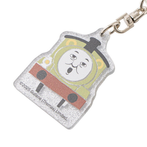 ラメアクリルキーホルダー パーシー (OVERWORK SERIES)