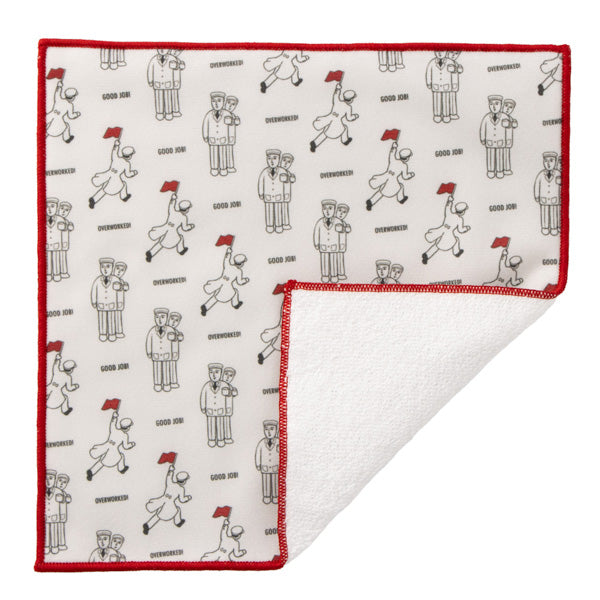 ミニタオル 機関士がいっぱい (OVERWORK SERIES)