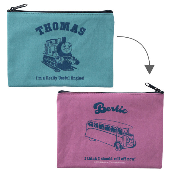 フラットポーチ トーマス&バーティー