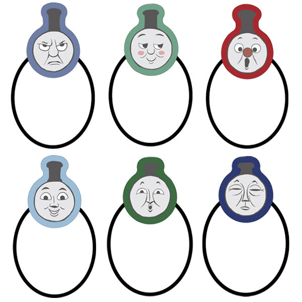 アクリルヘアゴム　ブラインド (OVERWORK SERIES)