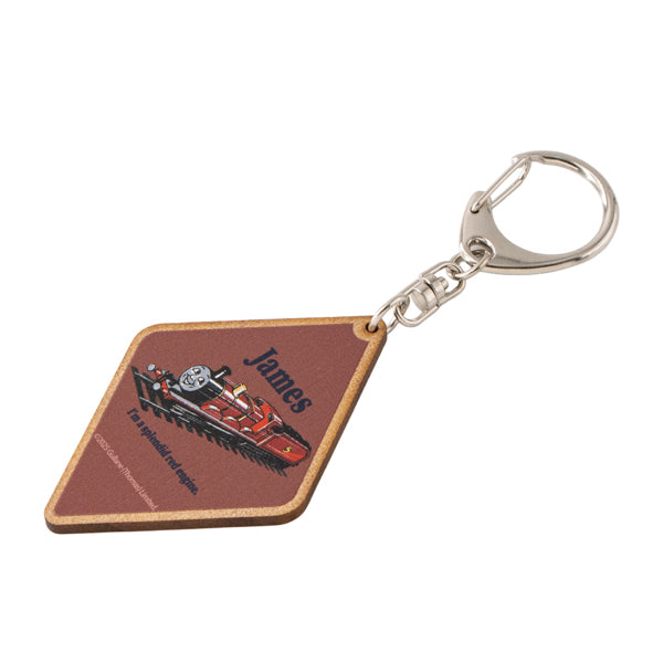 木製キーホルダー ジェームス