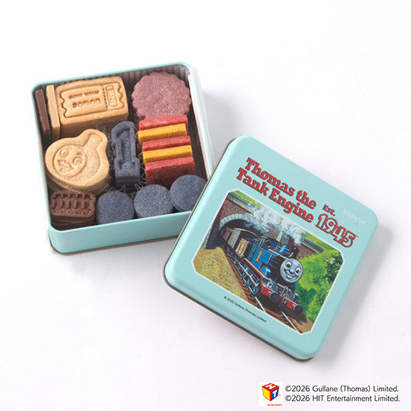 【カード付】『きかんしゃトーマス』クッキー缶