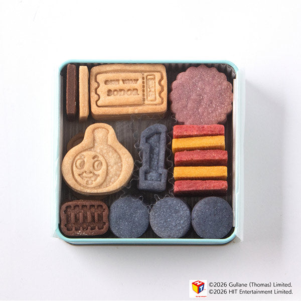 【カード付】『きかんしゃトーマス』クッキー缶